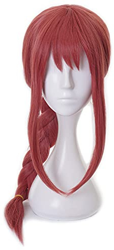 HIROAKIYA Makima Cosplay Wig with Wig Cap, Length approx.65cm