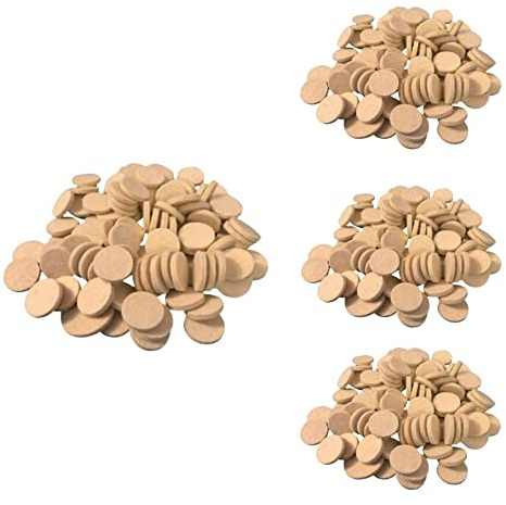 Felt Pads Small Felt Bumpers Dots 100PCS Felt Pads 12 mm Soft Self-Adhesive Protector Pads for Cabinets Photo Picture Frames