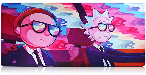 Levomat Gaming Mouse Mat Large Mouse Pad XL Mouse Pad Table Mat Large Size Stylish patent Desk Mat Rubber Base with Smooth Surfaces Non-slip (9040 rainbow B7)