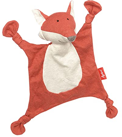 sigikid 39795 Schnuffelttuch Fuchs, Yellow für Mädchen und Jungen von 0 bis 36 Monaten