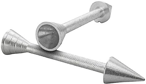 Kichvoe 2stücke Aluminium Backzubehör Piping Rods Für Essbare Blumen-dekoration Für Hochzeitstorten Und Gebäck Einfach Zu Bedienen Und Leicht Zu Reinigen