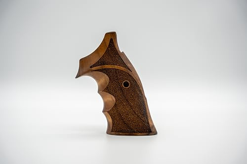 Deep Grips Brand Smith Wesson K/L/X – Rahmen aus Walnussholz mit runder Spitze