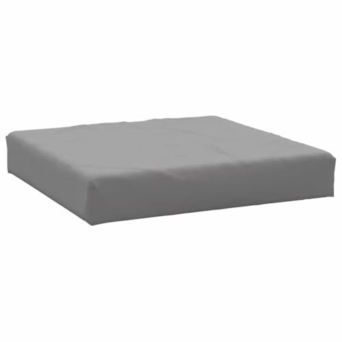 vidaXL Palettenkissen Grau 60x60x9,5 cm Oxford-Gewebe