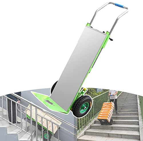 Carrello Saliscale Elettrico Carrello saliscale elettrico Potow Carrello elettrico a mano Motore Brushless da 1200 W, Carrello saliscale con maniglia telescopica e ruote in gomma gonfiabili,