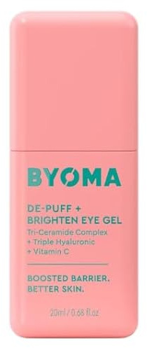 BYOMA ORIGINAL | DE-PUFF + BRIGHTEN EYE GEL | Gel contorno de ojos | 20 ml | VEGANO | by BELLA