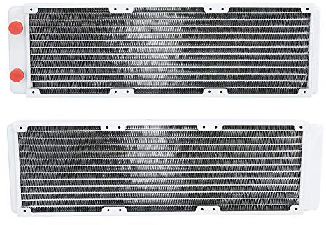 360-mm-Kühler, Weißes Kupfer-PC-Kühlkörper-Wasserkühlungskühler 360-mm-PC-Kühler-Wasserkühlsysteme für Industrieinstrumente