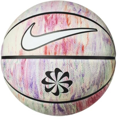Nike Everyday Playground 8P Next Nature Deflated Palle da basket Multi/White/Black/White 7