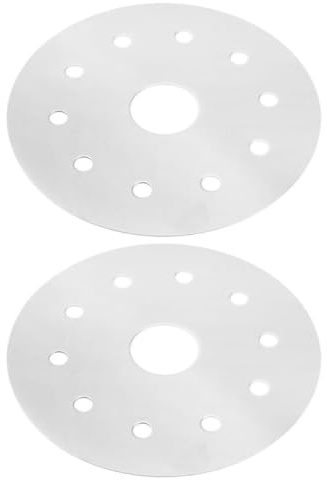 POPETPOP Stainless Steel Heat Diffuser Plate 5.1 Inch Induction Adapter for Even Heat Distribution Cooking Stew Soup Porridge Kitchen Accessory