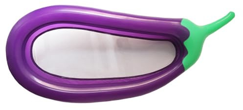 Auberginen Schwimmfloß - XXL Aufblasbare Luftmatratze, Weiche Wasserhängematte, Komfortable Pool-Schwimminsel, Lustige Badeinsel Im Gemüse-Design | Riesiges Schwimmtier Für Erwachsene Und Kinder, Somm