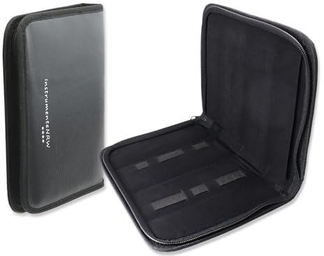 Haarschneider Friseurtasche Kleine Organizer Scherentasche Werkzeugtasche | Friseurscheren Case für Friseure Aufbewahrungsbox für Friseur Zubehör Friseurbedarf Maniküre Pediküre Etui mit Reißverschluss