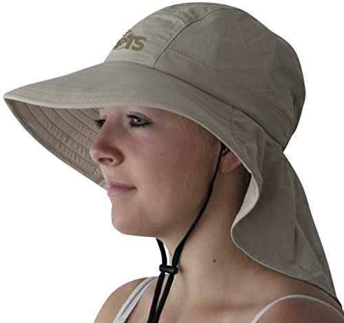 Travelsafe Sonnenhut mit UV Schutz mit Nackenschutz