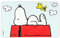 Tavoletta per la colazione The Peanuts Snoopy, tavoletta da taglio, resistente ai graffi e igienica, Formica