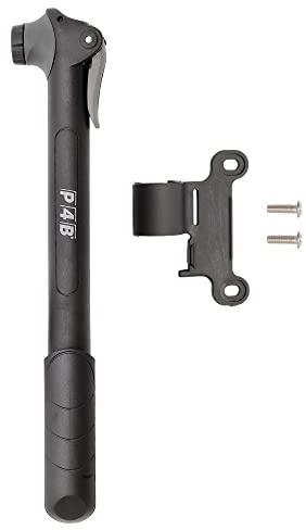 P4B | Fahrrad Minipumpe für alle Ventile (AV, DV, SV) | Fahrradpumpe Mini und handlich | Mit T-Griff aus- und einklappbar