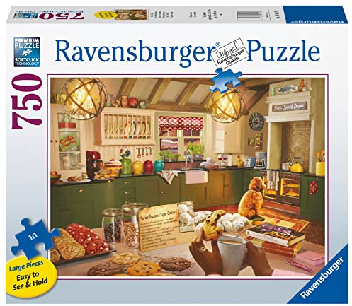 Ravensburger Cosy Kitchen 750 Piece Jigsaw Puzzle for Adults & Kids Age 12 Years Up