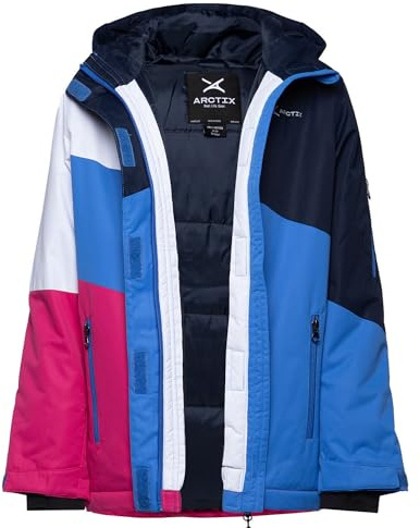 Arctix Kids Insulated Quilted Lining Cold Weather Performance Jacket, Fuchsia, Large