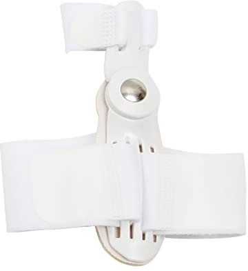 ALINZO Bunion Corrector für Frauen (2 Stück), Hallux Valgus Big Toe Separators Straightener, Orthopädische Bunion Relief mit Hammer Toe Splint Pad (weiß)