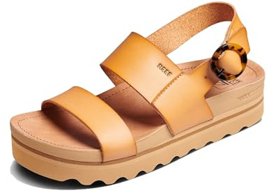 Reef Vista Hi Buckle Sandals - Women's, Natural 9 M