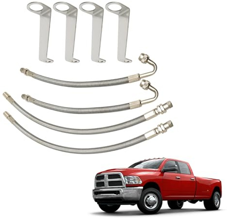 Double Tires Air Inflation Kit, Valve Stem Extenders, Valve Stem Extension, Tire Valve Extension, Dual Tire Air Inflation Kit for 16 to 19 Dual Wheels fits Most Car Motorhome RV Trailer Truck