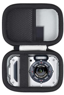 Aenllosi Étui de Rangement de Voyage pour Kodak PIXPRO WPZ2, Gris Argenté | Ajustement Précis pour l'Kodak PIXPRO WPZ2, Coque Rigide en EVA, Protection Antichoc et Anti-Poussière, Étui Seul