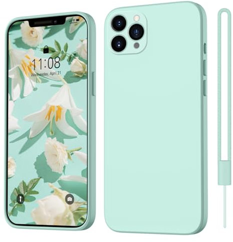 ORDA for iPhone 11 Pro Max Case Silicone for iPhone 11 Pro Max 6.5 Soft Gel Rubber Cover Ultra Slim Case Anti-Scratch Compatible with 11 Pro Max Mint Green