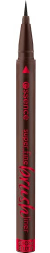 Essence Cosmetics Super Sottile Pennellino dell'Eyeliner Waterproff, Lunga Durata, Asciugatura Rapida, Risultato Istantaneo, Colore Intenso, 0.7 g