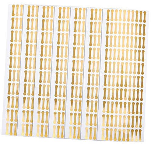 SOPOTUTU Tamper Proof Stickers Self Adhesive Labels 2x0.5cm PVC Security Seal Tape for Food Containers 500pcs Freshness Protection