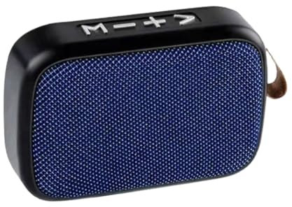 PpAaJK Altoparlanti Portatili Bluetooth per Esterni Mini Altoparlante Wireless Colonna Lettore Musicale Stereo 3D HiFi Sound Box Nero e Blu