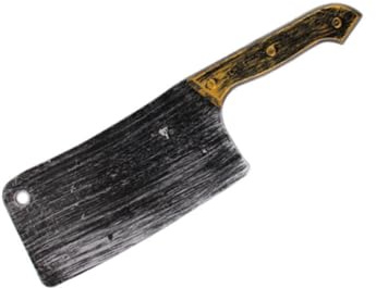 SUPVOX 4 pièces Couteaux Plastique Sanglants pour Halloween Accessoires de Farce Réalistes Décorations Effrayantes pour Festivals Intérieur et Extérieur