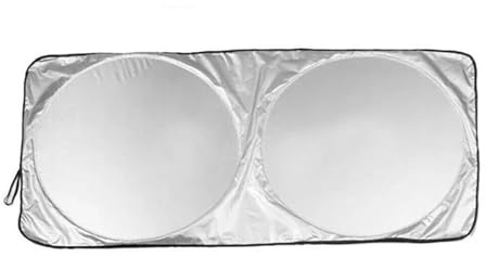 Visera Parabrisas Protección Vidrio Frontal Sombrilla Cubierta Escudo Térmico Anticongelante Nieve(150 x 70 cm)