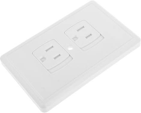 Mikinona Coperture Di Sicurezza Per Prese Di a Di Ragazzo Ragazza, Accessori Per Prese a Muro in Abs Resistenti All’usura, Protezione Elettrica Per La Sicurezza Domestica Dei Ragazzo Ragazza