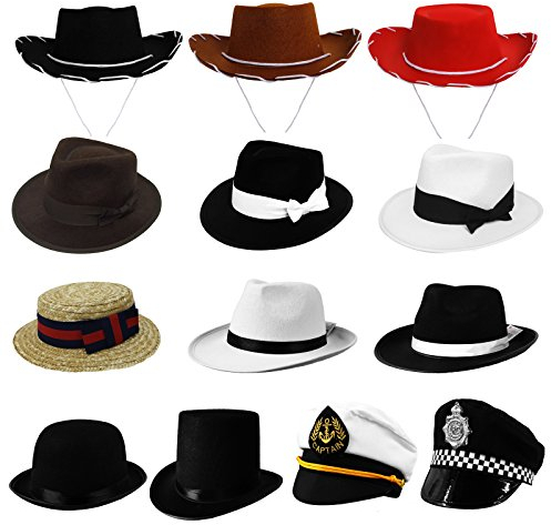 Childrens Straw Boater Hat Edwardian School Child Theatre Dance Show Perfect For Any Fancy Dress Party For Boys And Girls