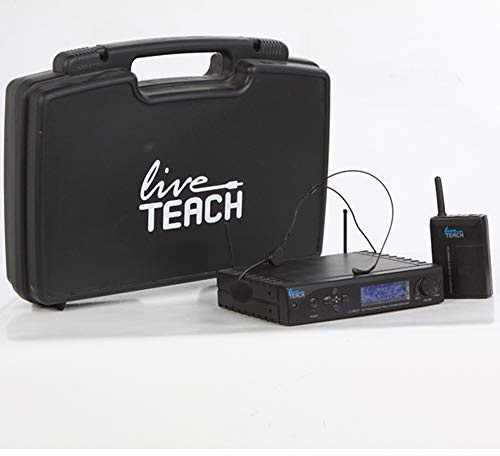 LIVE TEACH UHF Radiomicrofono Headset a frequenze selezionabili