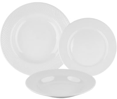 18 Pièces Service de Table Serenity