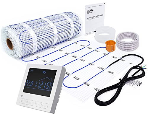 HD-mat150/T2 - Kit riscaldamento elettrico a pavimento, da 1 a 12 m² (8 m²).