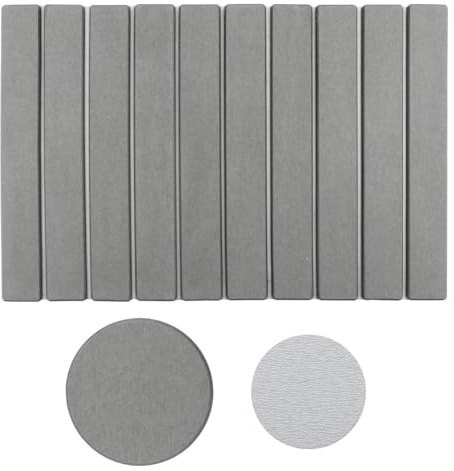 LOQJSS Tapis de bain en pierre de diatomite, tapis de douche en pierre de diatomite, tapis de bain en pierre enroulable, tapis de bain antidérapant pour cuisine, évier et salle de bain (gris foncé,