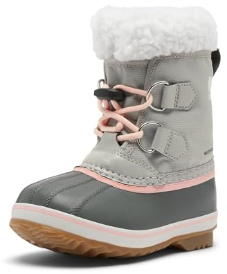 Sorel Barn YOOT PAC Nylon WP Stövlar, Vattentät Design, Mysig Isolering, Avtagbart Foder, Enkel Användning - Ungdom Unisex Liten