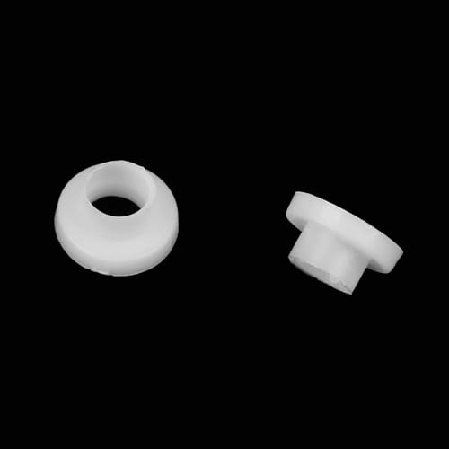 Rondella in Plastica, Rondella per Boccola 100 Pezzi, Rondella per Transistor, Rondella Isolante in Plastica per Transistor, Antiruggine, Corrosione, Dissipatori di Calore