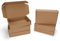 HORLIMER 6 Pack Shipping Boxes 230x152x50 mm (9x6x2 inch), Brown Corrugated Cardboard Boxes for Small Item Packaging, Secure Storage and Business