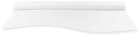 Hypafol Airlaid Tischdeckenrolle weiß I Papiertischdecke Rolle mit stoffähnlicher Eigenschaft, 1,20 x 24 m I Einweg Tischdecke für Biertische & mehr I Einmal Tischdecke ideal für Partys & Hochzeit