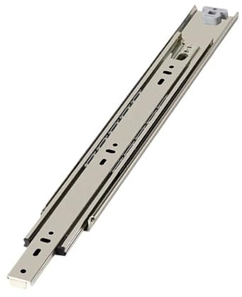 Full Extension Ball Bearing Drawer Slides 51 Wide 10-30 Heavy Duty Drawer Slide Rail With Lock Full Extension Ball Bearing Cabinet Telescopic Slide Rail Toolbox Slide(26inch(65cm))