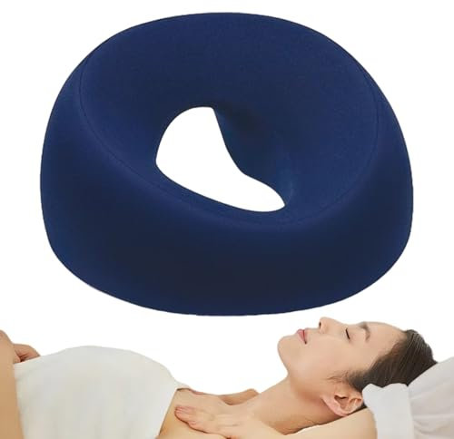 Prone Pillow | Napping Pillow Prone Cushion Face Pillow - Travel Neck Pillow, Standard Massage Face Neck Head Rest Pad for Beauty Spa Sleeping Nap