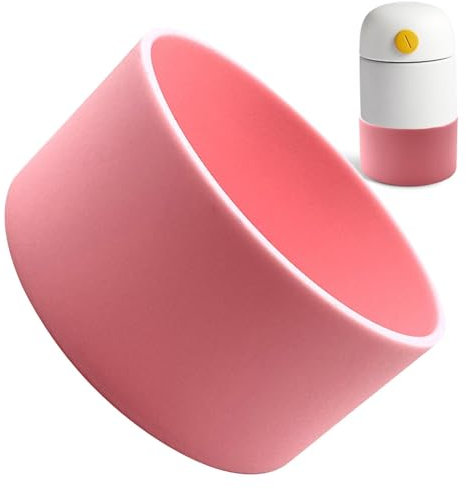 Gmokluytw Manicotto per bottiglia in silicone, copertura antiscivolo per manica inferiore della bottiglia - Copri stivale in silicone antiscivolo per bottiglia d'acqua - Copri manica inferiore per