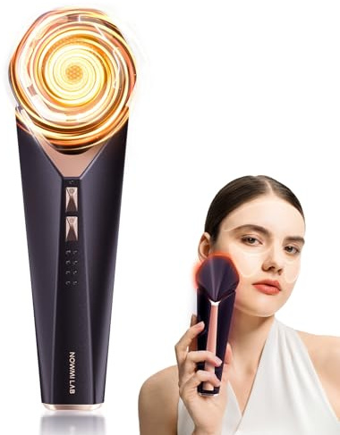 NOWMI LLLT Gesichtsmassagegerät zur Wärmeübertragung aus Saphir Anti-Aging Lifting Gesicht Anti-Falten Doppelkinn, Gesichtsmassagegerät Lifting empfindliche Haut erhältlich