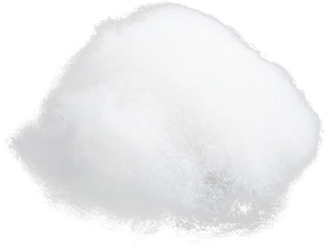 ANMITI Weißes Polyester Füllung Weichkissen Füllung Hohlfaser Polyesterfüllung Für Kissen Gefülltes Spielzeug 50g 100 G Oder 200g