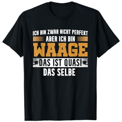 Sternzeichen Horoskop Ich Bin Waage T-Shirt