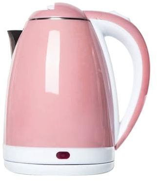 Wmmner Métro Aérienbouilloire À Ébullition Rapide Électrique, Ébullition Rapide, Bouilloire À Ébullition Rapide En Acier Inoxydable 304, 2L, 1500W, Protection Contre L'Arrêt Automatique, Violet/Rose