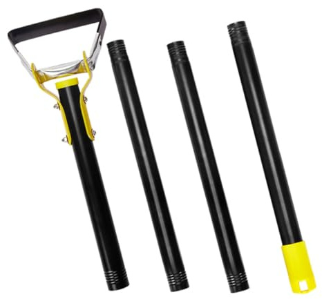 Kisangel Hoz de Pequeña con Mango Ergonómico Herramienta de Jardinería para Deshierbe Fabricada de Manganeso y Inoxidable para y Aflojamiento de Suelo Huertos y