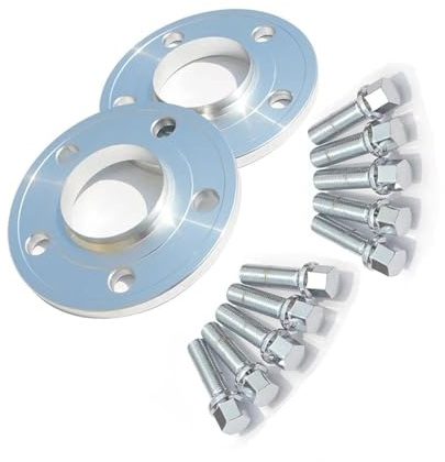 Spurverbreiterungen Für C-Klasse Für AMG Für Mercedes Für Benz 66,6 Zentrierring 5x112 Spurverbreiterung 20 Mm 2 Stück Mit 10 12x1,5 Schrauben