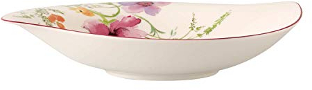 Villeroy & Boch Mariefleur Serve & Salad - Cuenco llano (porcelana Premium) blanco/colorido