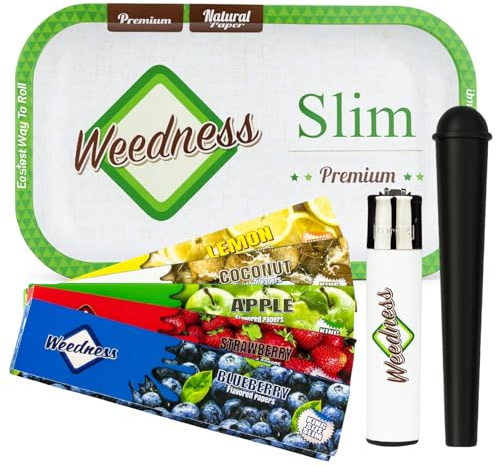 Weedness Rolling tray in metallo - Vassoio rotante Vassoio di rotolamento Vassoio di miscelazione del vassoio rotante Frut